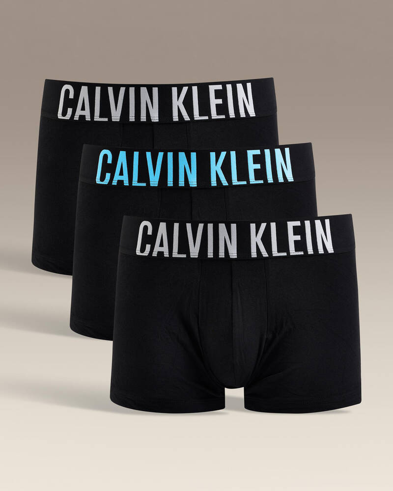 Calvin Klein Intense Power Cotton Stretch Trunk 3 Pack for Mens