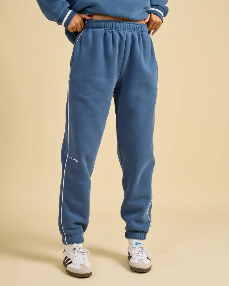 Rusty South Cuffed Low Rise Track Pants for Womens