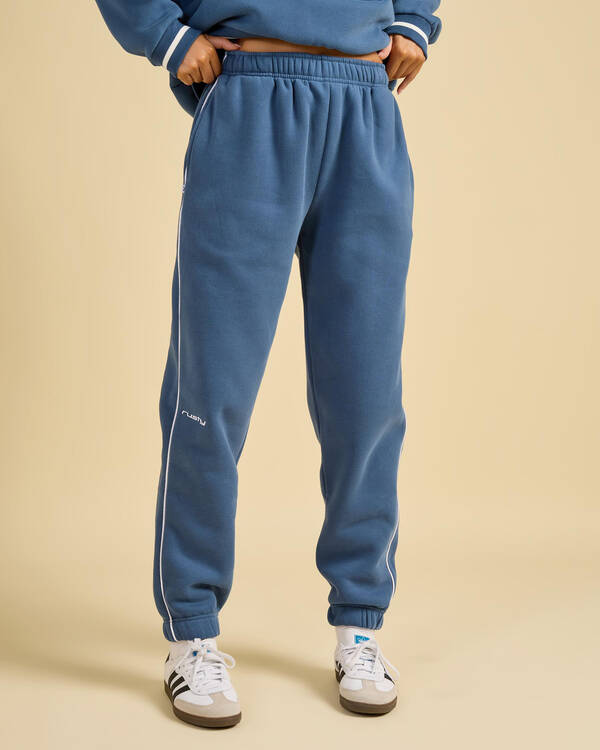 Rusty South Cuffed Low Rise Track Pants for Womens