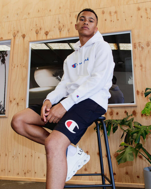Champion Big C Jersey Shorts for Mens
