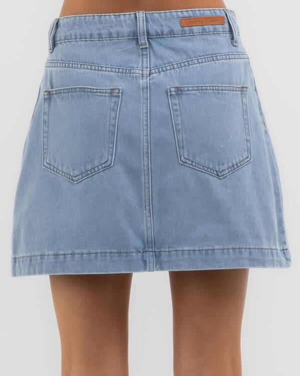 Country Denim Lucy Denim Skirt for Womens