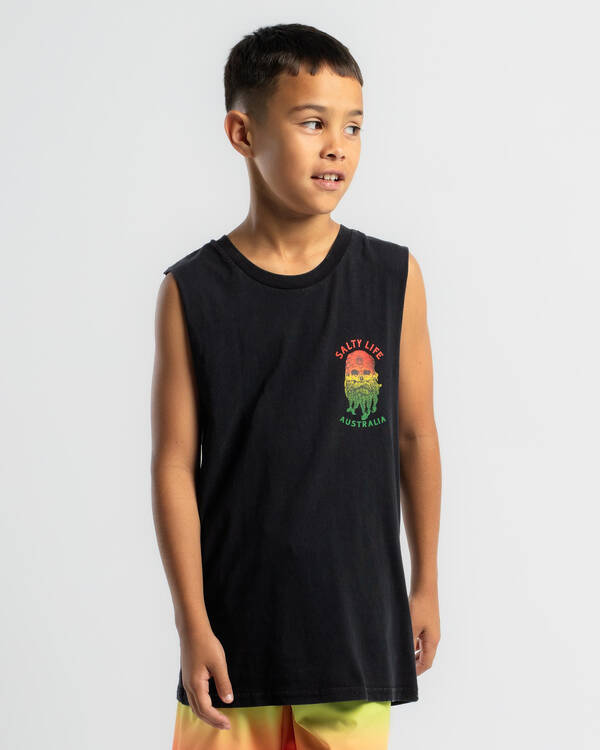 Salty Life Boys' Hollander Muscle Tank for Mens