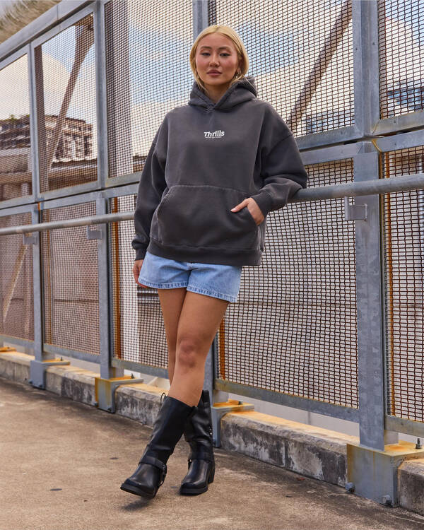 Thrills Road To Paradise Cocoon Hoodie for Womens