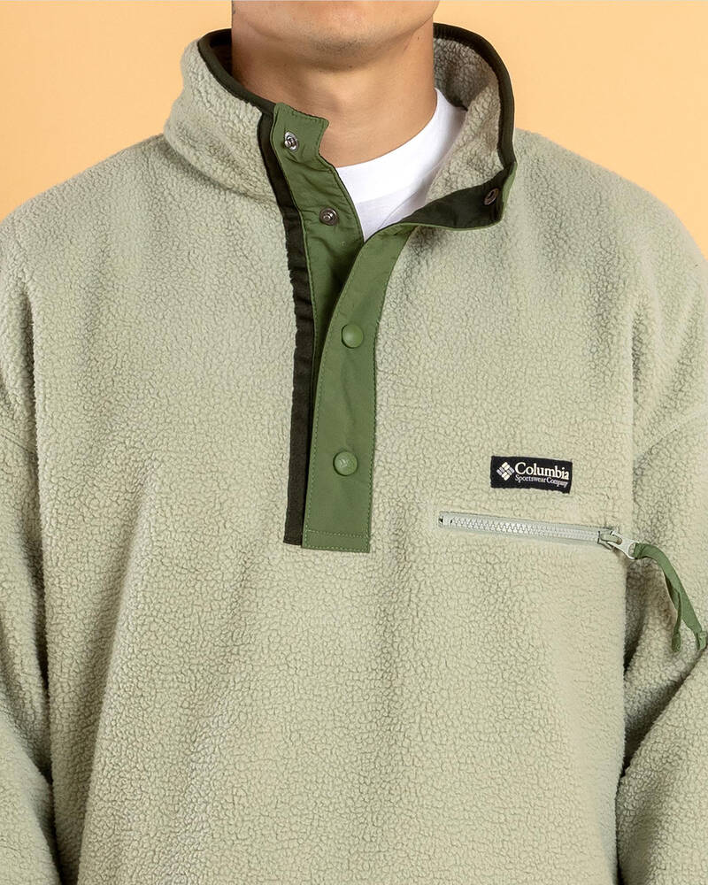 Columbia Helvetia Half Snap Fleece Sweatshirt for Mens