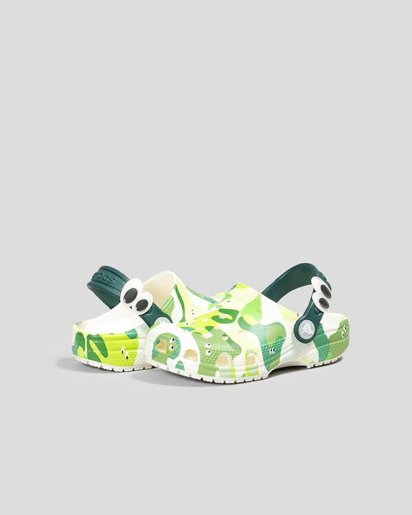 Crocs Toddlers' Graphic Classic Clogs for Unisex