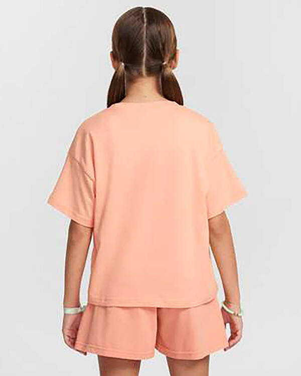 Nike Girls' Sportswear Essential Boxy T-Shirt for Womens