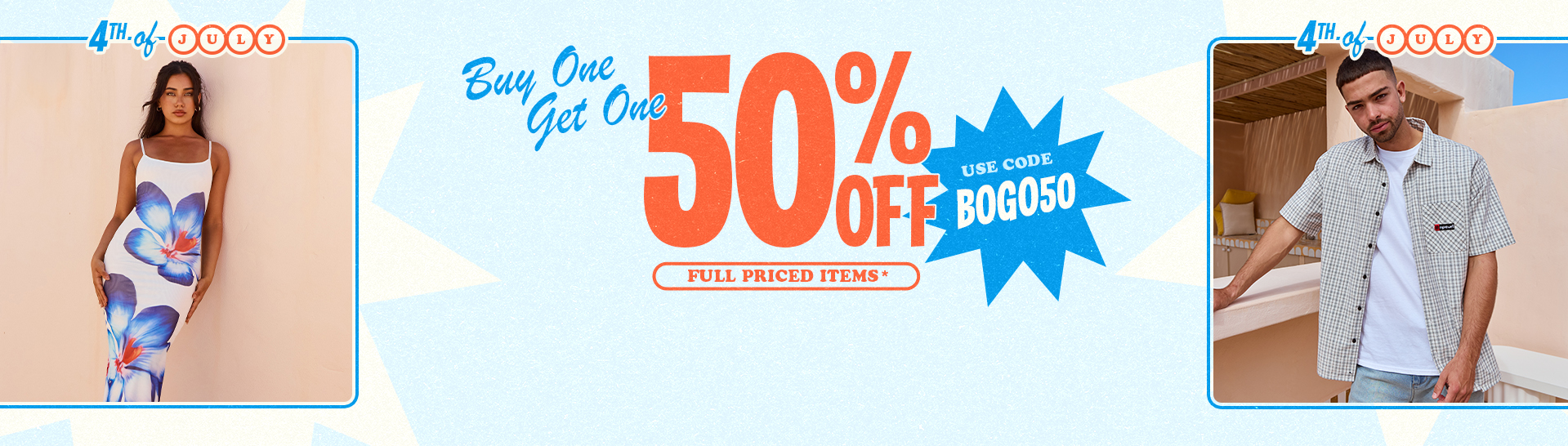 Buy 1 Get 1 50% Off* On Now!
