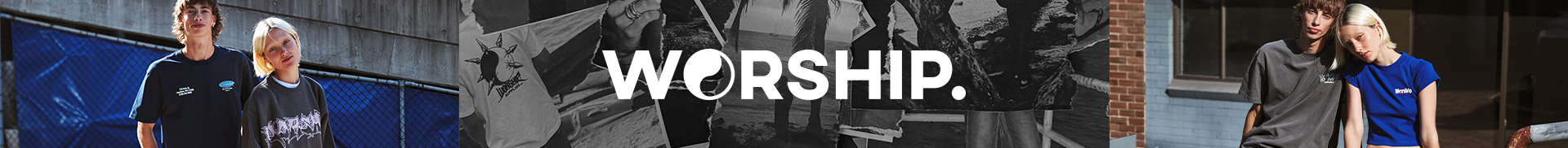 worship - now available at City Beach! Shop the collection