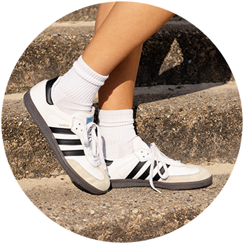 white adidas shoes