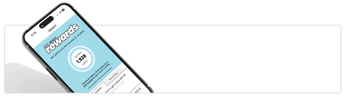 City Beach Rewards App