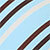 Blue/choc/cream