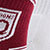 White/maroon