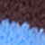 Blue/chocolate
