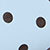Blue/espresso