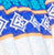 Cream/blue