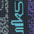 Black/grey/purple