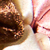 Choc/pink/cream