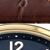 Navy/brown/gold